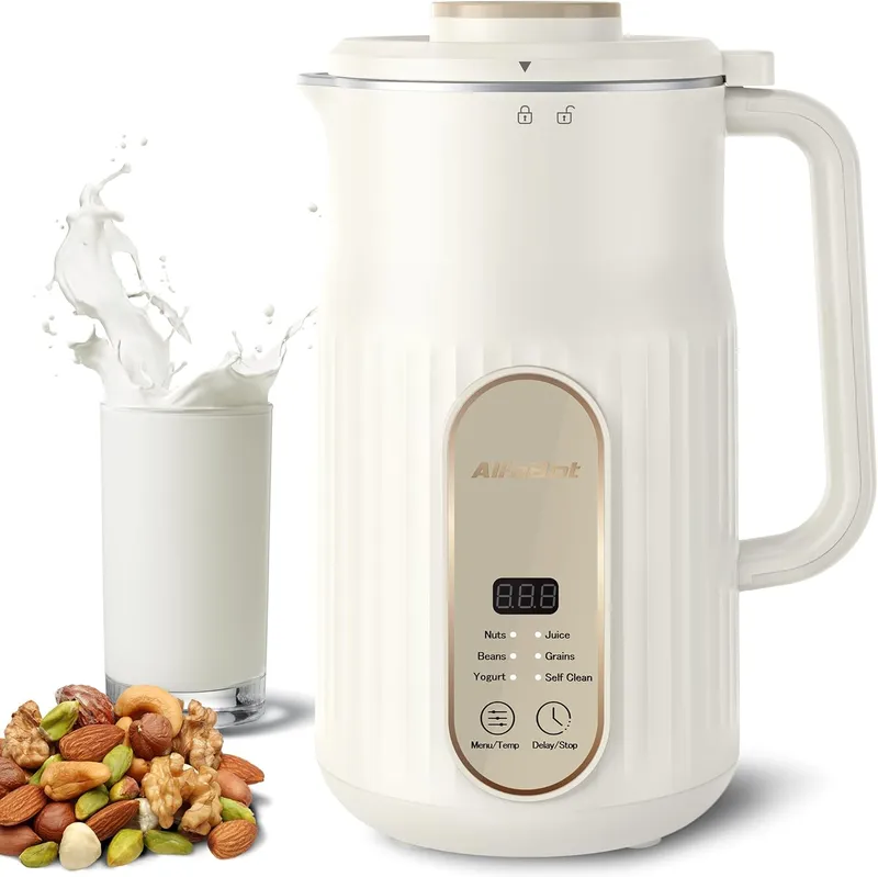 AlfaBot N2 Automatic Almond Milk Machine for Homemade Plant-Based Milk