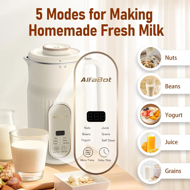 AlfaBot N2 Automatic Machine for Homemade Plant-Based Milk
